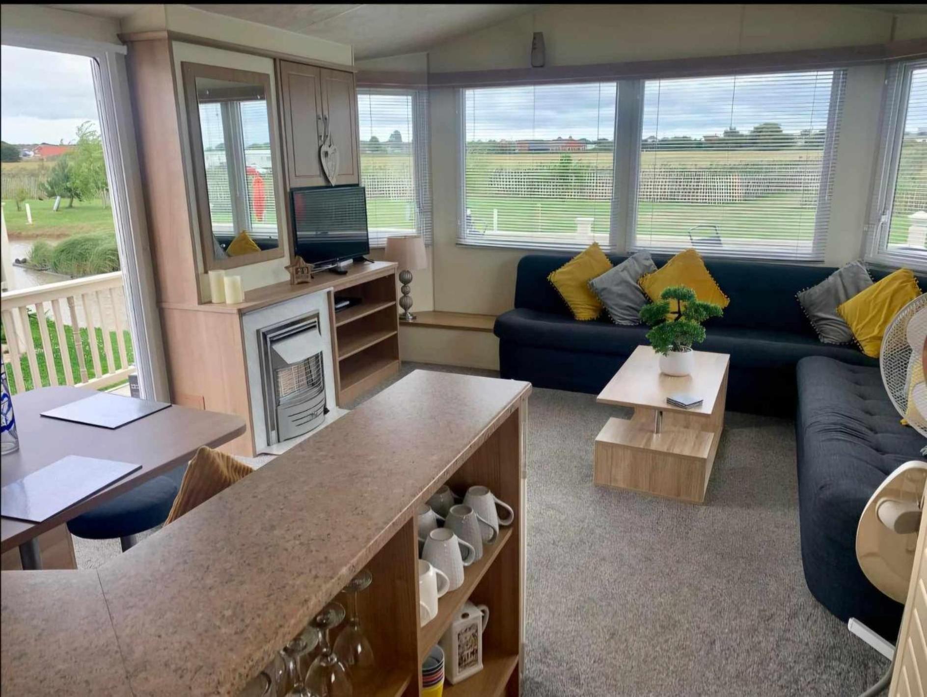8 Berth 3 Bed Caravan Golden Palm Ml9 Chapel Saint Leonards Esterno foto